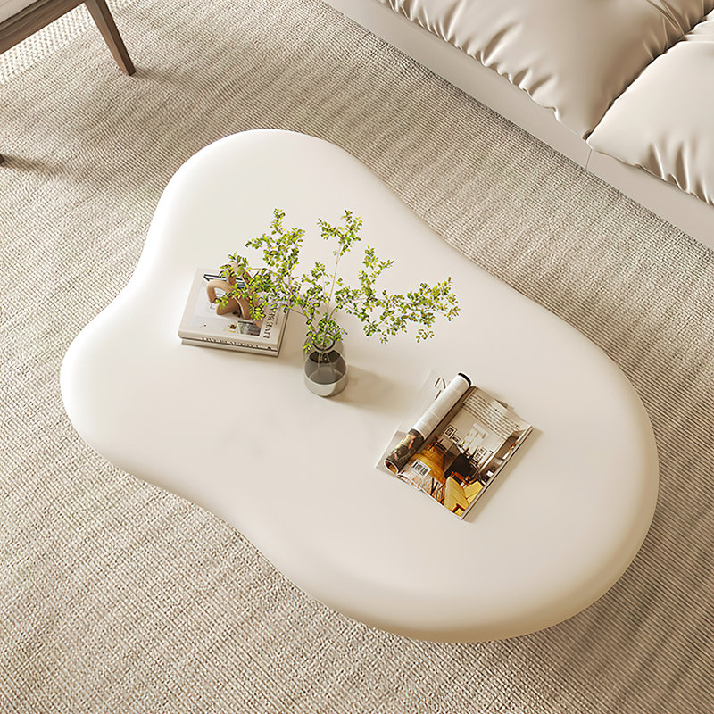 Brayden Studio® Allrich Creamy Cloud Coffee Table with Four Legs